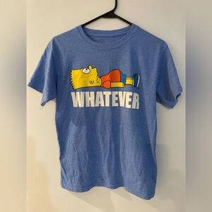 Bart Simpson Whatever Shirt Youth XL